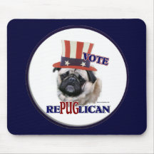 Presentes dos amantes do Pug Mousepad
