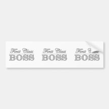 Presentes elegantes à moda para o chefe da primeir adesivos