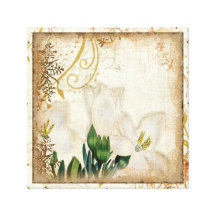 Presentes elegantes da decoração da arte da parede impressão de canvas envolvidas