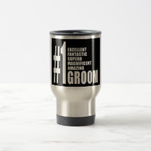 Presentes legal para noivos: Noivo do número um Caneca