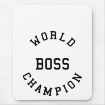 Presentes legal retros para chefes: Chefe do campe Mousepad