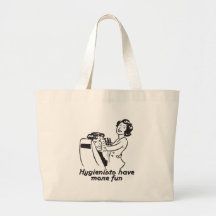 Presentes para higienistas dentais bolsa de lona