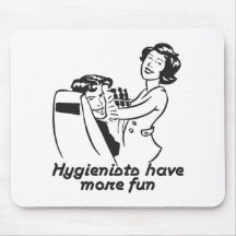 Presentes para higienistas dentais mousepad