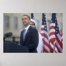 Presidente Barack Obama Impressão