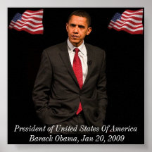 Presidente Barack Obama, posters 2009 do inagurati
