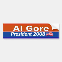 Presidente de Gore Adesivo
