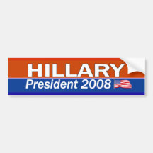 Presidente de HILLARY Adesivos