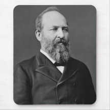 Presidente de James Garfield 20o Mousepad