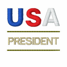 Presidente dos EUA - camisa bordada Jaquetas