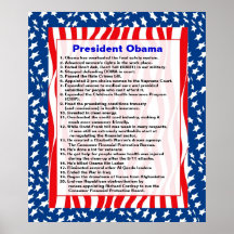 Presidente Obama Impressão