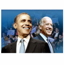 Presidente Obama & vice-presidente Biden Acrílico Escultura De Fotos