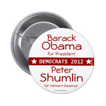 Presidente Peter Shumlin Vermont Gover de Barack O Botons