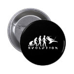 preto de Ninja da evolução Pins
