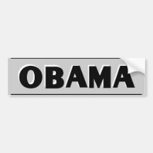 Preto de Obama no autocolante no vidro traseiro ci Adesivos