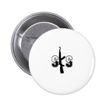 Preto do logotipo da espingarda de assalto de SKS Boton