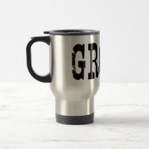 Preto do noivo do país no guingão vermelho caneca