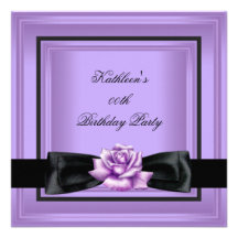 Preto do rosa do roxo do Lilac da bolsa mensageife Convite Personalizados