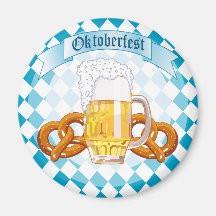 Pretzeis & cerveja de Oktoberfest Ima