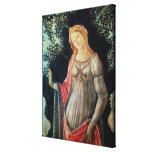 Primavera, detalhe de Venus, c.1478 Impressão De Canvas Envolvida