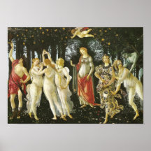 Primavera, Sandro Botticelli, C. 1482 Posteres