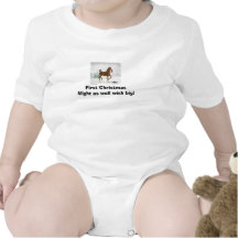Primeira WishT-Camisa do Natal Tshirt