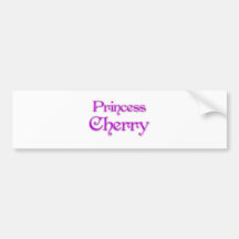 Princesa Cereja Adesivo