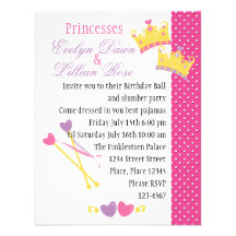 Princesa de Twincess! Convite