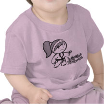 Princesa do karaté camiseta