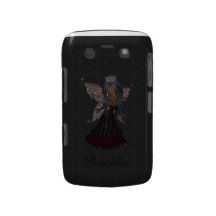 Princesa feericamente gótico bonito Blackberry Cor Capa Blackberry Bold