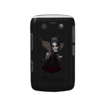 Princesa feericamente gótico bonito Blackberry Cor Capas Blackberry Bold