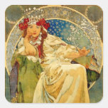 Princesa Jacinto por Mucha Adesivos Quadrados