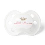 Princesa pequena Pacifier pacifiers