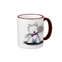Príncipe Caneca dos namorados de Westie