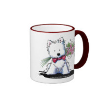 Príncipe Caneca dos namorados de Westie