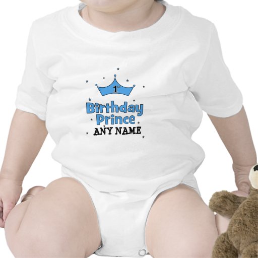 Príncipe do primeiro aniversario babadores
