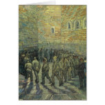 Prisioneiros que exercitam, Van Gogh, belas artes  Cartao