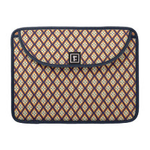 Pro luva do macbook alaranjado dos diamantes dos a bolsas para MacBook pro