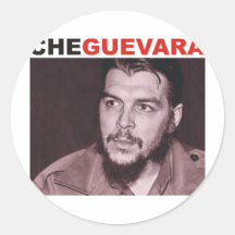 Produtos & design de Che Guevara! Adesivos Redondos