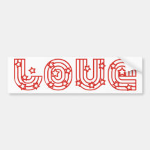Produtos & design do AMOR! Adesivo