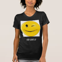 (Produtos múltiplos do smiley face) Camisetas