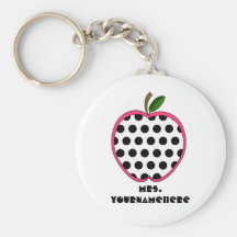 Professor de Apple das bolinhas Chaveiro