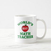 Professor de matemática do mundo o melhor canecas