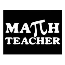 Professor de matemática PI Cartoes Postais