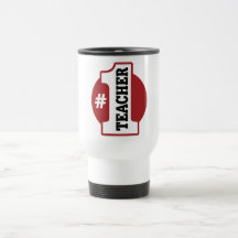 Professor do número 1 caneca