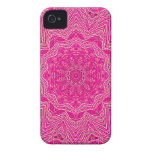 Profundamente - cristais cor-de-rosa - imagem macr capa de iPhone 4 Case-Mate
