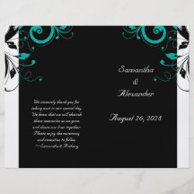 Programa dobrável do redemoinho branco preto do re modelo de panfleto