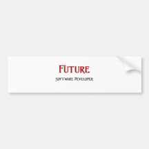 Programador de software futuro adesivo