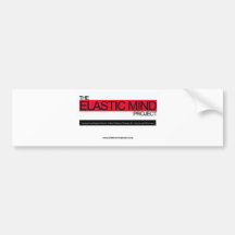 Projeto elástico da mente adesivos