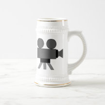 Projetor de filme do filme caneca