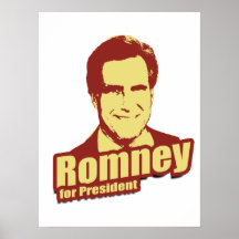 Propaganda de ROMNEY Poster